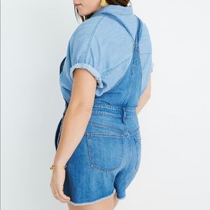 adirondack short overalls in denville wash